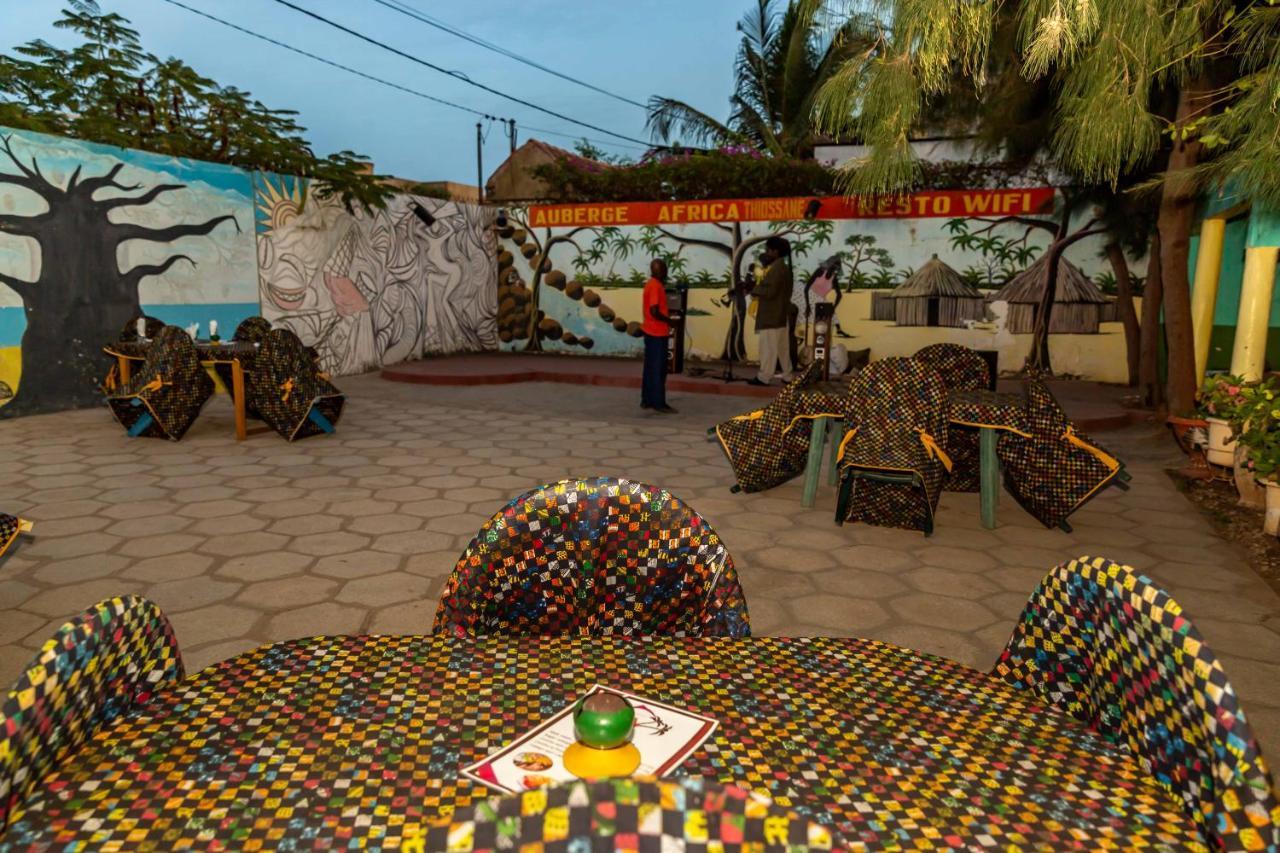 Auberge Africa Thiossane Saly Portudal Buitenkant foto