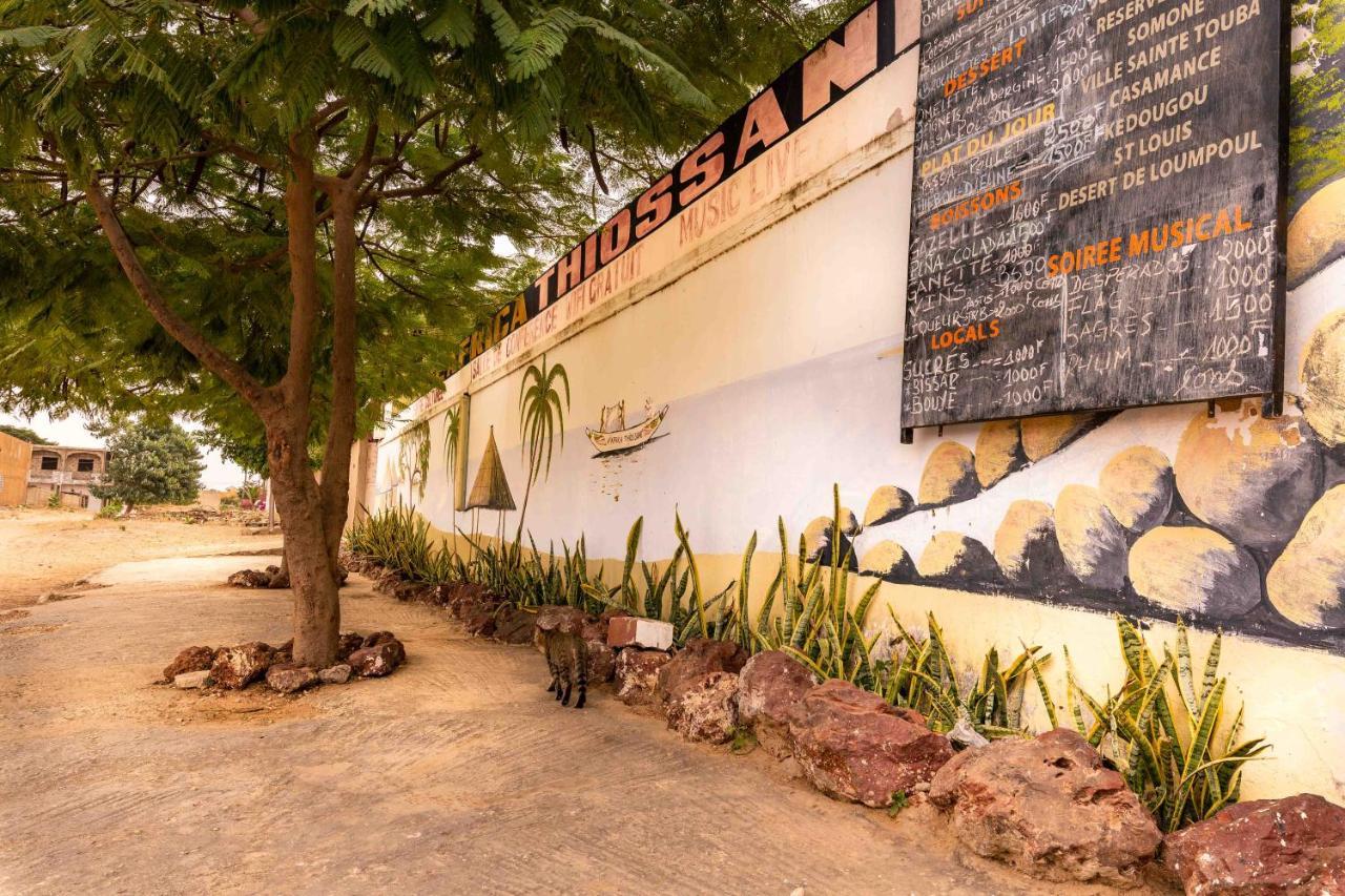 Auberge Africa Thiossane Saly Portudal Buitenkant foto