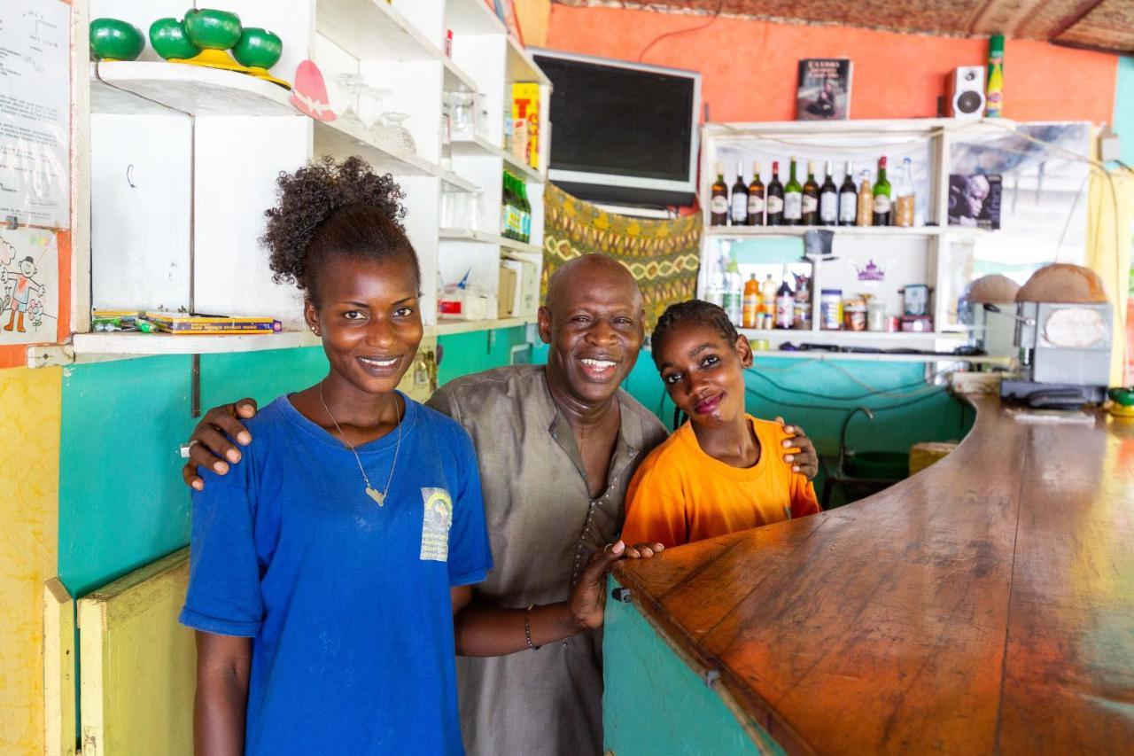 Auberge Africa Thiossane Saly Portudal Buitenkant foto
