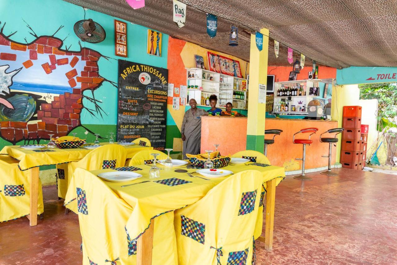 Auberge Africa Thiossane Saly Portudal Buitenkant foto