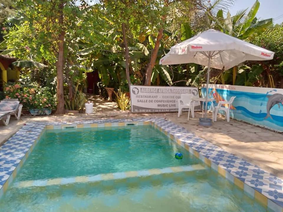 Auberge Africa Thiossane Saly Portudal Buitenkant foto