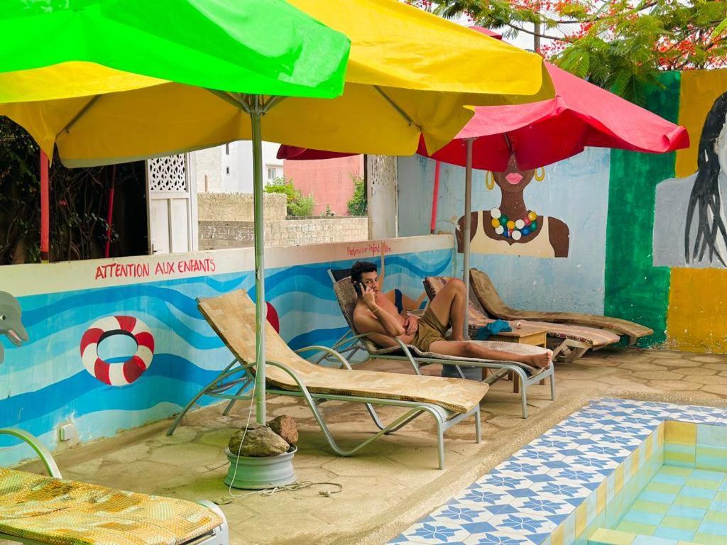 Auberge Africa Thiossane Saly Portudal Buitenkant foto