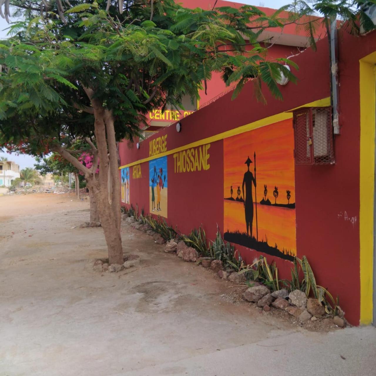 Auberge Africa Thiossane Saly Portudal Buitenkant foto
